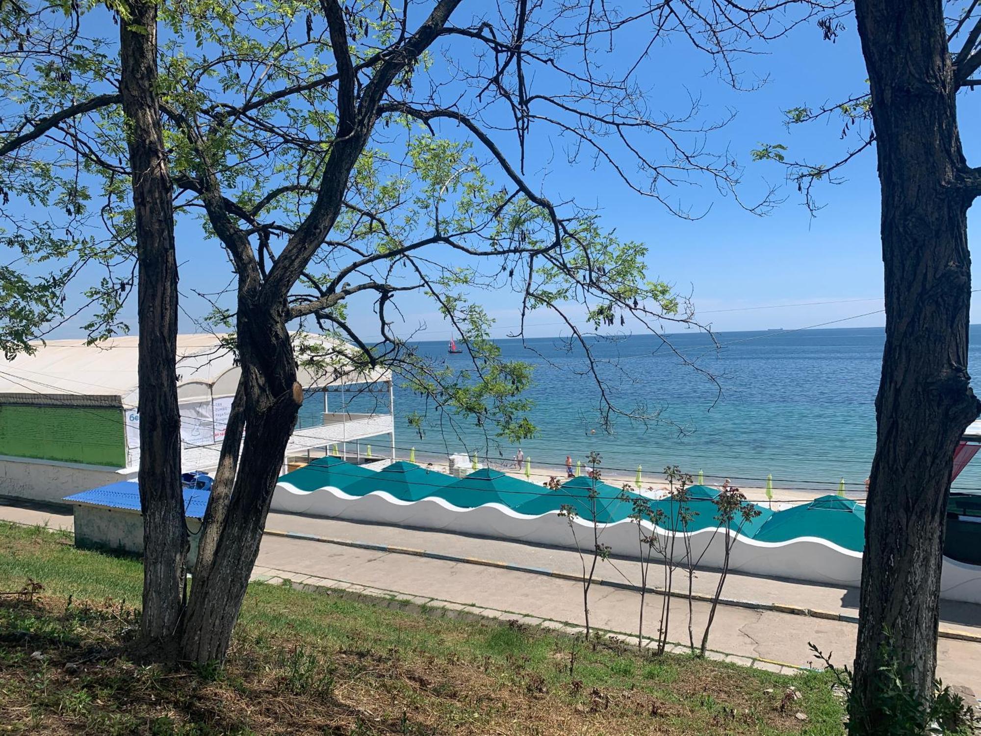 Одесса Калипсо У Моря На Пляже-Однокомнатные Апартаменты 24 Метра Exterior foto
